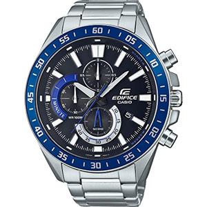 CASIO - Montre en acier inoxydable - EDIFICE - Gris
