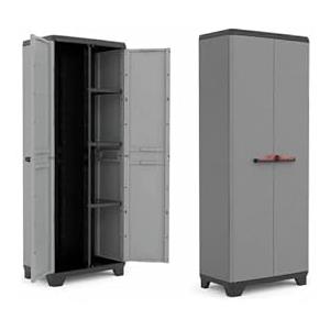 iperbriko Armadio Armadietto in Resina Portascope Alto 68X38 H173 Cm Stilo