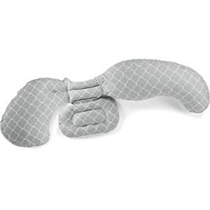 Chicco Boppy Total Body Cuscino Gravidanza per Dormire, Design Modulare con 3 Configurazioni per Ogni Esigenza, Supporto Completo a Testa, Collo, Spalle e Pancia, Si Adatta a Tutte le Fasi della Gravidanza