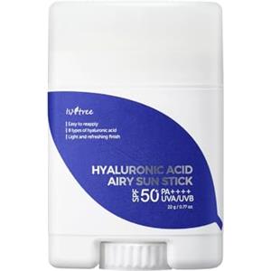 ISNTREE Hyaluronic Acid Airy Sun Stick - crema solare ideale per gli spostamenti SPF 50+