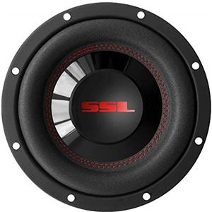Level Black 1 subwoofer SOUNDSTORM SSL CG8D da 20,00 cm 200 mm 8 400 watt rms e 800 watt max dvc dual voice coil doppia bobina 4 ohm per auto o in cassa, 1 pezzo