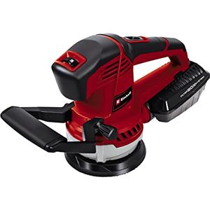 Einhell levigatrice roto orbitale TE-RS 40 E (tensione 220 V, potenza 400 W, oscillazioni al min. 12000-24000, ampiezza oscillazioni 2,5 mm, platorello 125 mm, velcro)