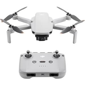 DJI Mini 2 SE Fly More Combo, mini drone con fotocamera leggero e pieghevole, video in 2.7K, modalità intelligenti, trasmissione video di 10 km, 31 min di volo, meno di 249 g, batterie extra, C0