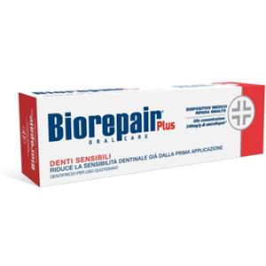 Biorepair Plus Denti Sensibili - Dentifricio 75 ml con MicroRepair per Sollievo dalla Sensibilità Dentale