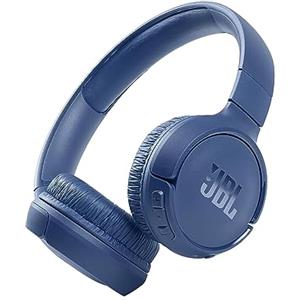 JBL Tune 510BT Cuffie On-Ear Wireless, Bluetooth 5.0, Pieghevole, Microfono Integrato, Connessione Multipoint e ad Assistente Vocale, fino a 40 Ore di Autonomia e Ricarica Veloce, Blu