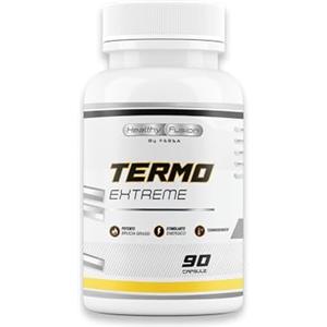 Healthy FUSION Brucia grassi veloce e potente e Termogenico | Compresse per dimagrire rapidamente | Garcinia Cambogia, L-Carnitina, Glucomannano e CLA | Soppressore dell'appetito | Formula 100% naturale | 90 capsule