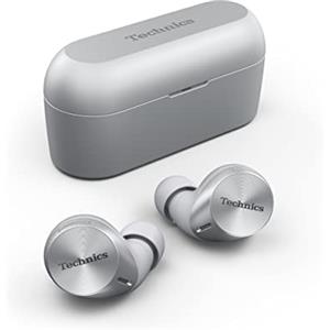 Technics EAH-AZ60 Cuffie Wireless In Ear, Auricolari Bluetooth, Cuffie Cancellazione Rumore, Durata della Batteria di 24 Ore, Argento