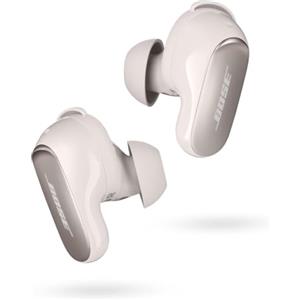 Bose QuietComfort Ultra wireless noise cancelling earbuds, Bluetooth noise cancelling earbuds con audio spaziale e cancellazione del rumore , Bianco