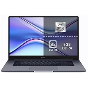 HONOR Magicbook X15 Laptop，15.6'' Pollici Full View 1080P FHD PC Portatile, Intel Core i3-10110U, 8 GB di RAM, SSD da 256 GB , Windows 10 Home, Layout Italiano