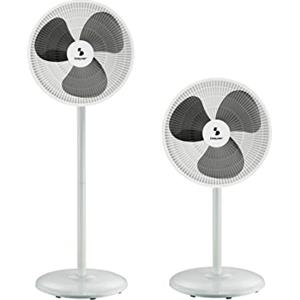 Beper P206VEN152 Ventilatore a Piantana e Ventilatore da Tavolo, 2 Altezze in 1 - Ventilatore Basso Consumo