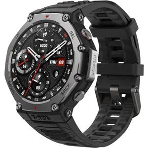 Amazfit T-Rex 3 Outdoor Smartwatch 48mm Display AMOLED, Mappe & Navigazione Offline, 6 Sistemi Satellitari Dual Band GPS, 27 Giorni di Durata Batteria, Pagamento NFC, 170+ Modalità Sport per Avventura