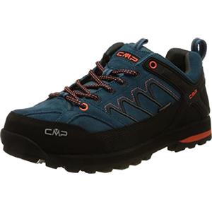 CMP Uomo MOON LOW TREKKING SHOE WP Scarpe da Camminata, Blu Deep Lake Antracite, 41 EU