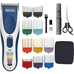 Wahl, rasoio per capelli a batteria Colour Pro con accessori