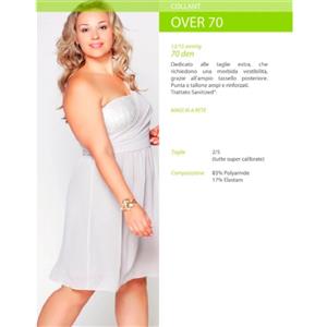 Kàmila Collant Over 70 a Compressione Graduata 70 Denari Colore Playa Taglia 5