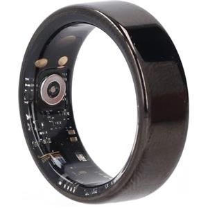 Vikye Smart Ring Health Tracker, Anelli Sanitari Indossabili per il Monitoraggio del Sonno, Anelli Fitness Tracker per Donne e Uomini, con Molteplici modalità Sportive (BLACK)