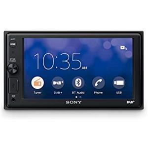 Sony XAV-AX1005KIT - SintoMonitor 2DIN, Ricezione DAB/DAB+, Antenna DAB Inclusa, Display da 6.4