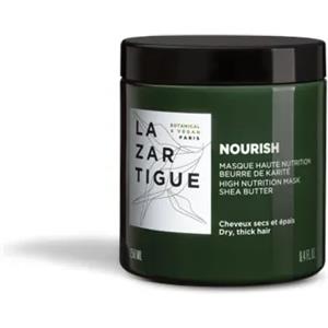 Lazartigue Nourish Maschera Alta Nutrizione con Burro di Karité per Capelli Secchi e Folti - 250 ml