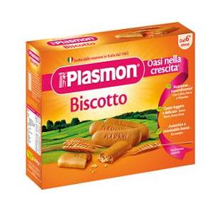 PLASMON Biscotto 720g - Biscotto arricchito con vitamine e minerali, solo l'8% di grassi, senza burro e uova, adatto da 6 mesi