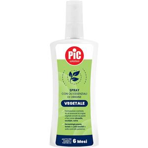 PIKDARE SPA Pic Spray Vegetale Repellente 100ml con Oli Essenziali Naturali