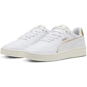 PUMA Donna Corta Lally Dayinight Basket, Puma Puma Bianco Bianco Oro, 39 EU