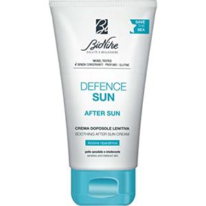 Bionike Defence Sun - Crema Corpo Doposole per Pelli Sensibili e Intolleranti, Azione Riparatrice e Antiossidante, Riduce Rossore e Irritazione, Idrata e Rinfresca la Pelle, 75 ml