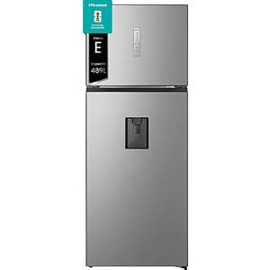 HISENSE FRIGORIFERO DOPPIA PORTA HISENSE RT600N4WC2, Capacità netta totale 467 l, Rumorosità: 43 dB(A), Dispenser acqua, 4 ripiani, Dimensioni: L 70,4 cm A 185 P 68,6 cm, Inox, Classe E
