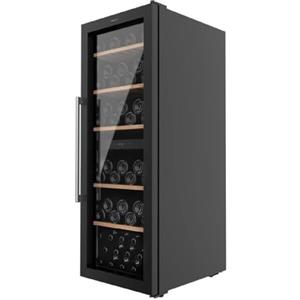 Cecotec Enoteca 77 Bottiglie Bolero GrandSommelier Duo 77000 Black, 193 L, Sistema Compressore di Raffreddamento, Display, Controllo Tattile, Temperatura Dimmerabile e Luce LED Interno