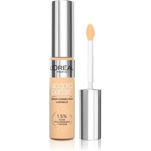 L'Oréal Paris True Match Correttore in Siero Illuminante 5D - Media Coprenza, Finish Luminoso, Idratazione 24H