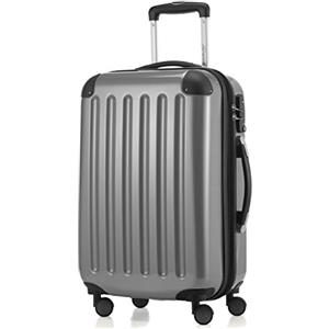 Hauptstadtkoffer Alex Tsa R1, Luggage Carry On Unisex, Argento, 55 cm