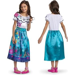 Disguise Costume Bambina Mirabel - Encanto, Licenza Ufficiale, Vestibilità Confortevole e Design Dettagliato, Taglia S 5-6 Anni