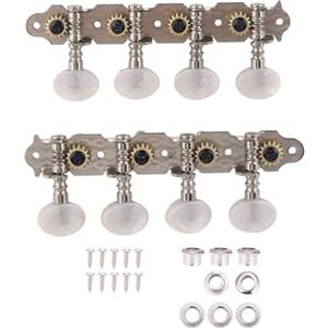 Agatige 4L 4R Meccaniche per chitarra Meccaniche Tuning Pioli Tasti per mandolino Banjo