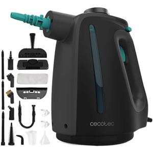 Cecotec idrosteam 1300 Rapid Max pulitore a vapore per tappezzeria, 1350 W, riscaldamento rapido, serbatoio acqua 550 ml, 16 accessori, pressione 3 bar, quantità di vapore 32 g/min