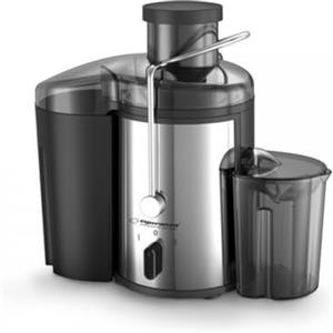 ESPERANZA EKJ002 Spremiagrumi Carrot, Metallo, Nero, Argento, 500 W, 450 milliliters