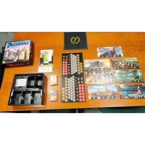 Asmodee 7 Wonders ITA (New Ed.) (scatola rovinata, carte e token unpunched, plance con qualche difettosità)