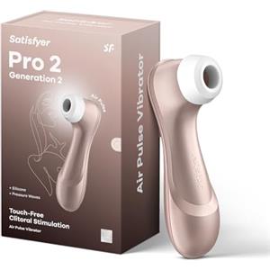 Satisfyer Pro 2 Vibratore Dildo | Silenzioso | Forte Stimolazione Clitoridea | Giocattoli Sessuali per Donne | Vibratore ad Onda di Pressione con Vibrazioni | vibratori clitoride