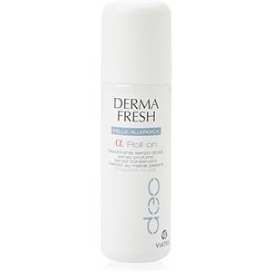 Dermafresh Alfa Roll-On Deodorante per Pelli Sensibili, Allergiche o Depilate - 75 ml