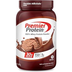 Premier Protein Whey 100% Protein Powder, Chocolate Milkshake, 697 g