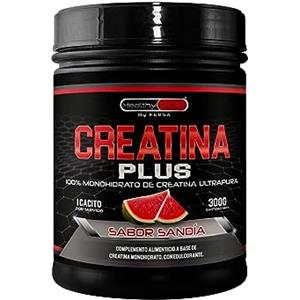 Healthy FUSION Fersa Creatina Monoidrato in Polvere, 100% Pura senza Additivi, Favorisce la Crescita Muscolare e Aumenta le Prestazioni Fisiche, Alta Solubilità, 300 g Gusto di Anguria