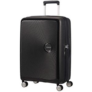 American Tourister Soundbox - Bagaglio a mano espandibile Spinner S, 55 cm, 41 L, Rosso (Coral Red)