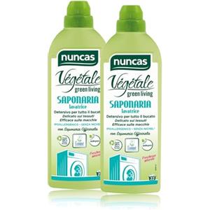 Nuncas Vegetale Saponaria Lavatrice - 1L (Confezione da 2)