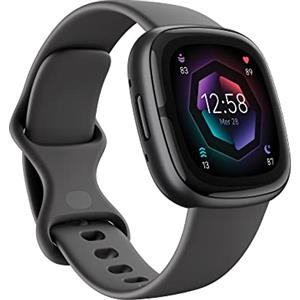 Fitbit Google Fitbit Sense 2 Smartwatch per fitness e benessere con GPS integrato, fino a 6 giorni di autonomia e compatibile con Compatible with iOS 15 & Android OS 9.0