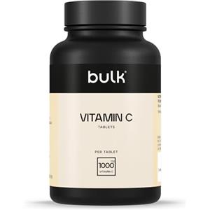 Bulk Vitamina C Compresse da 1000 mg, 1000 mg, ad alta resistenza, 270 Compresse, 270 porzioni