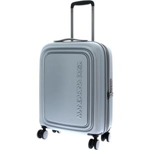 Mandarina Duck Logoduck + Trolley Cabin Exp, Bagaglio Valigia Unisex - Adulto, Argento (Silver), 40x55x20/23(LxHxW)