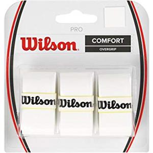 Wilson Pro, Overgrip Racchetta Unisex Adulto, Bianco (White), Taglia unica