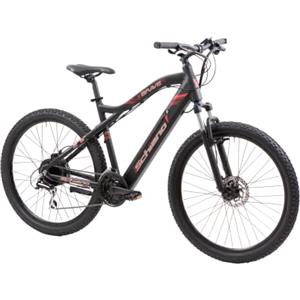 F.lli Schiano Braver, Bicicletta elettrica Unisex Adulto, Nero Rosso, 27.5