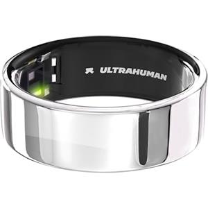 ULTRAHUMAN Ring AIR - Nessun abbonamento all'app - Smart Ring - Taglia prima con kit di dimensionamento - Monitora sonno, allenamenti, FC, HRV - Batteria fino a 6 giorni (taglia 8)