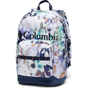 Columbia Zigzag Backpack, Zaino da Trekking Unisex Adulto, White Impressions/Nocturnal, Taglia O/S