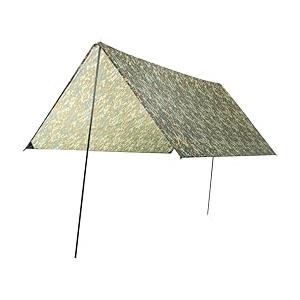 GRAND CANYON Zuni 3, 3 x 3 m, tenda parasole multifunzione con aste, telone per tenda, impermeabile, protezione UV50+, bivacco, campeggio, attività all'aperto, giardino