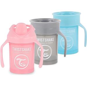 Twistshake Grab to Drink Set di Bicchiere Salvagoccia Ragazza