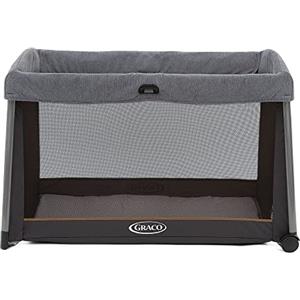 GRACO FoldLite Lettino da Viaggio Pieghevole Unico, Nascita a Circa 3 Anni, Moda Ombra, Shadow, Standard